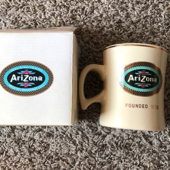 Arizona Tea Coffee Mug rare Arnold Palmer - Picture 1 of 2